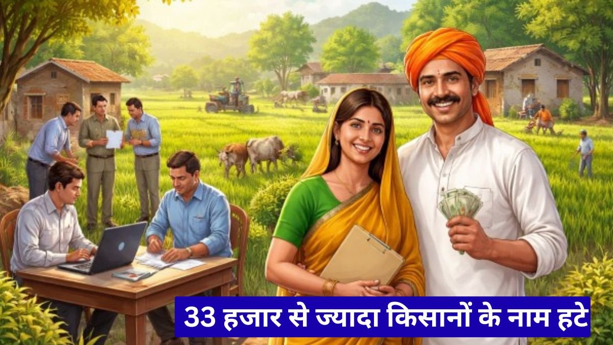 पीएम किसान योजना में बड़ी कार्रवाई, 33 हजार से ज्यादा किसानों के नाम हटे, कहीं आपकी किस्त तो नहीं रुकेगी?