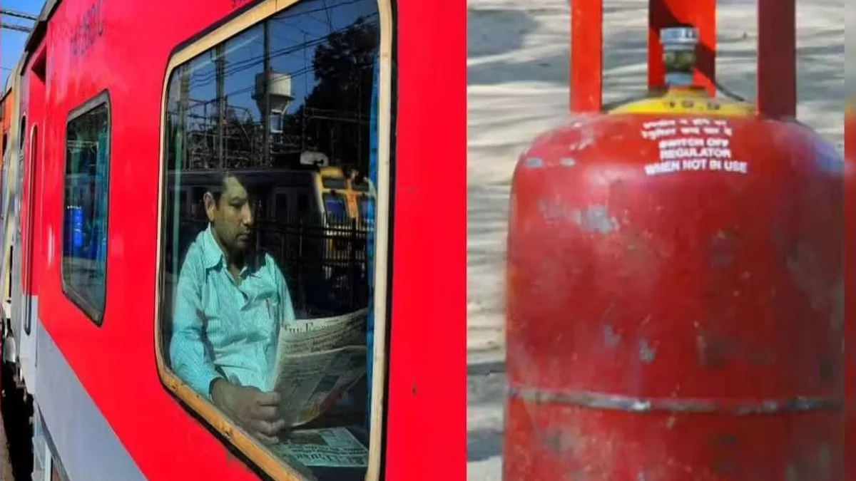 रेलवे एलपीजी संकट असर अभी टला, ट्रेन और स्टेशन कैटरिंग फिलहाल सामान्य रहेगी