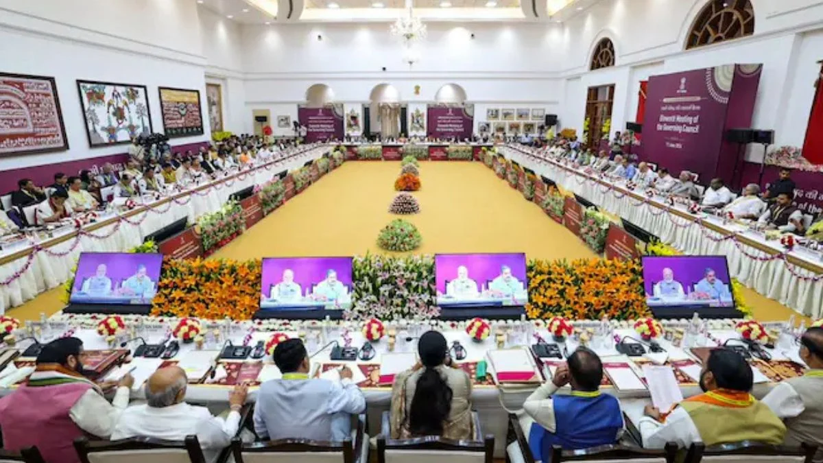 नीति आयोग बैठक में बना नया रिकॉर्ड, सभी राज्यों के मुख्यमंत्री एक मंच पर आए नजर
