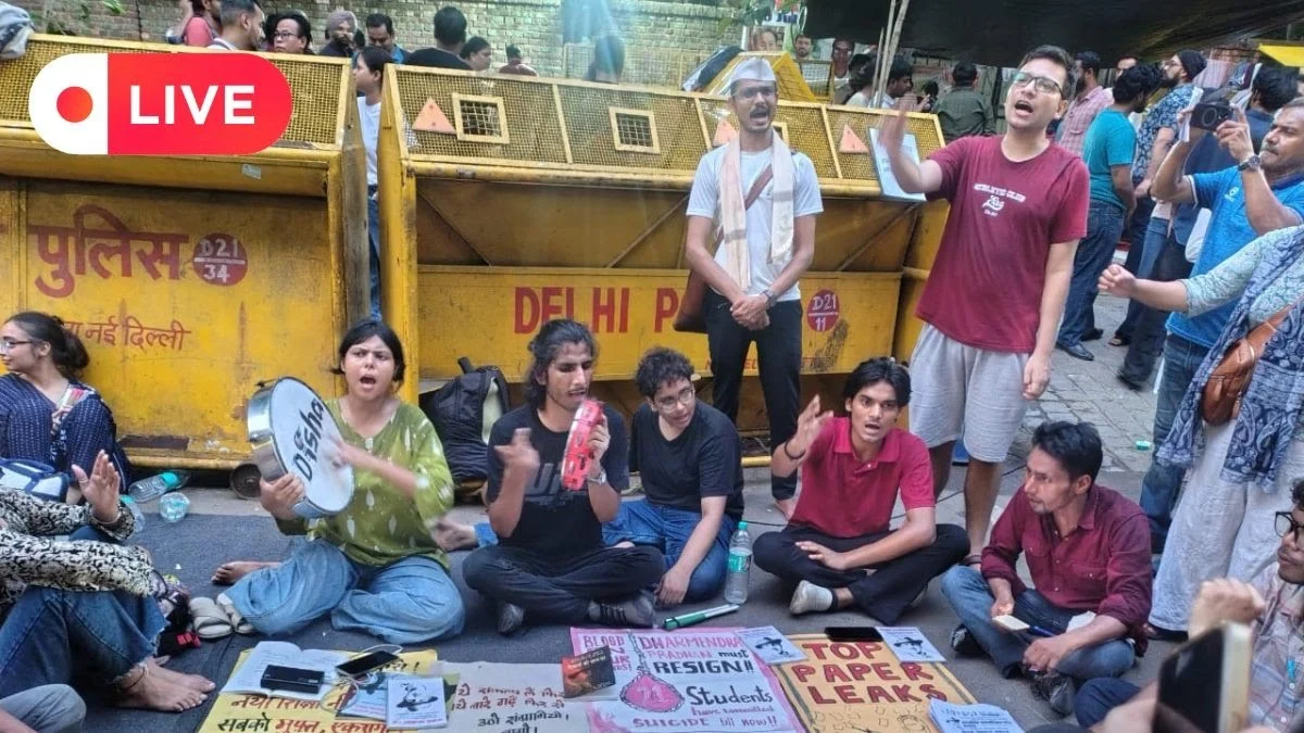 Jantar Mantar Protest: सोनम वांगचुक अस्पताल में, संसद मार्च से पहले जंतर-मंतर पर जुटे छात्र और विपक्षी नेता