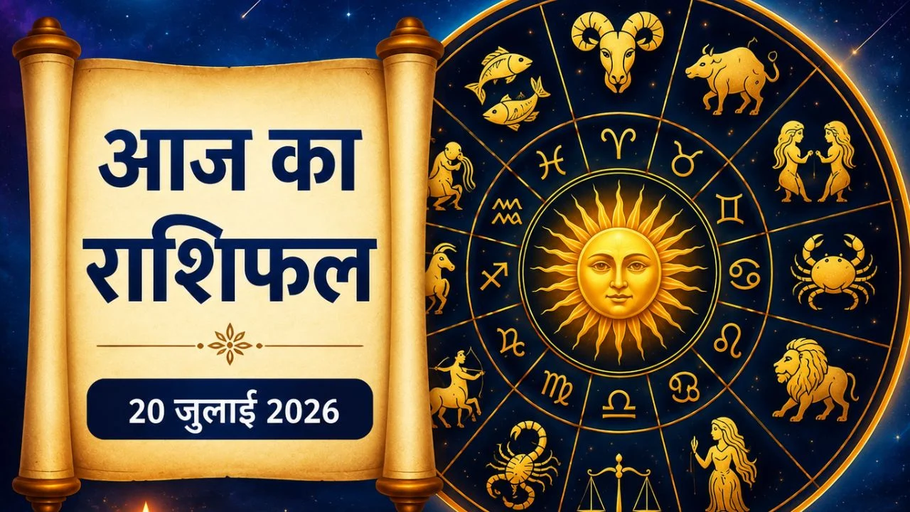 20 जुलाई 2026 का राशिफल: मिथुन की चमकेगी किस्मत, धनु राशि को मिल सकती है बड़ी खुशखबरी