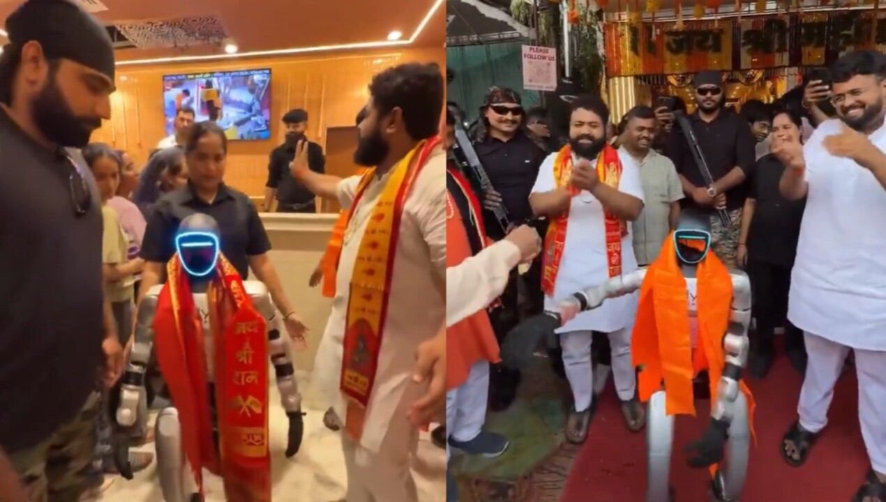उज्जैन में रोबोट ने पूजा की और सैंडविच दुकान के उद्घाटन में डांस कर मचाई धूम, वीडियो देख लोग रह गए दंग