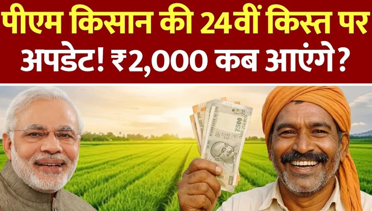 PM Kisan Yojana की 24वीं किस्त कब आएगी? किसानों के लिए तारीख और भुगतान को लेकर सामने आई बड़ी जानकारी