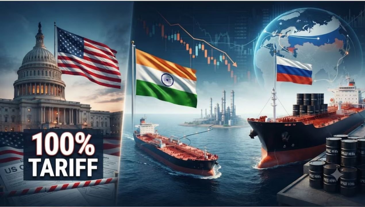 रूस प्रतिबंध बिल से भारत पर मंडराया 100% टैरिफ का खतरा, अमेरिका के इस कदम से बढ़ सकती है व्यापारिक चिंता